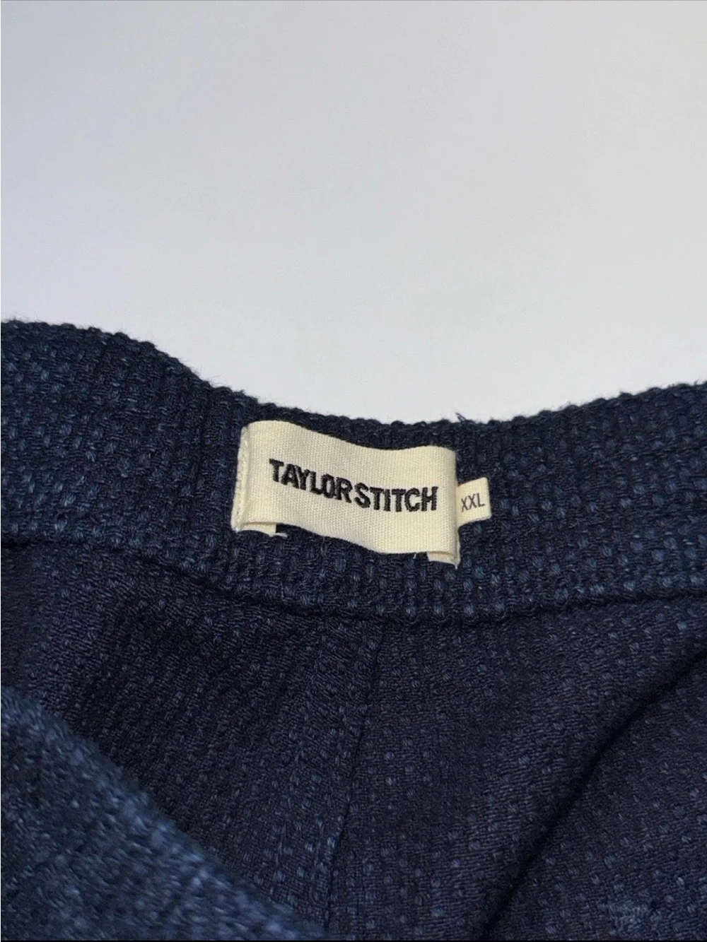 Taylor Stitch Apres Pants in Indigo Sashiko.